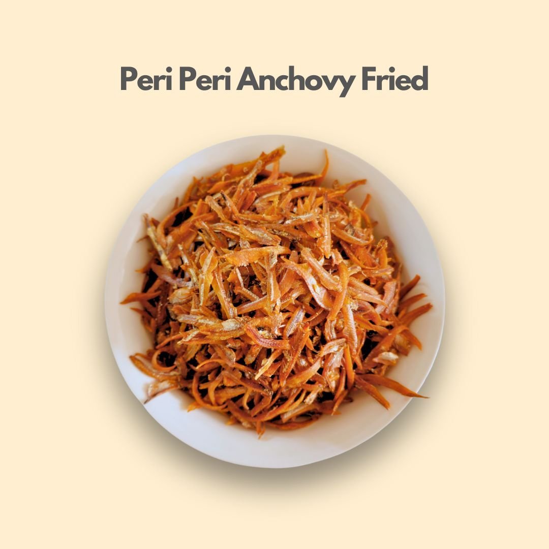 Peri Peri Fried Anchovies - oorgaa - snacks